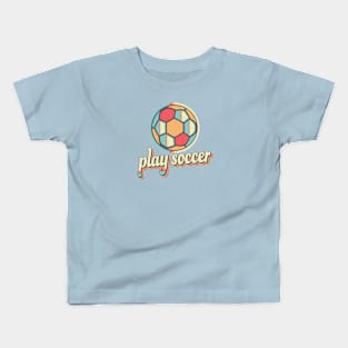 Retro Play Soccer Kids T-Shirt